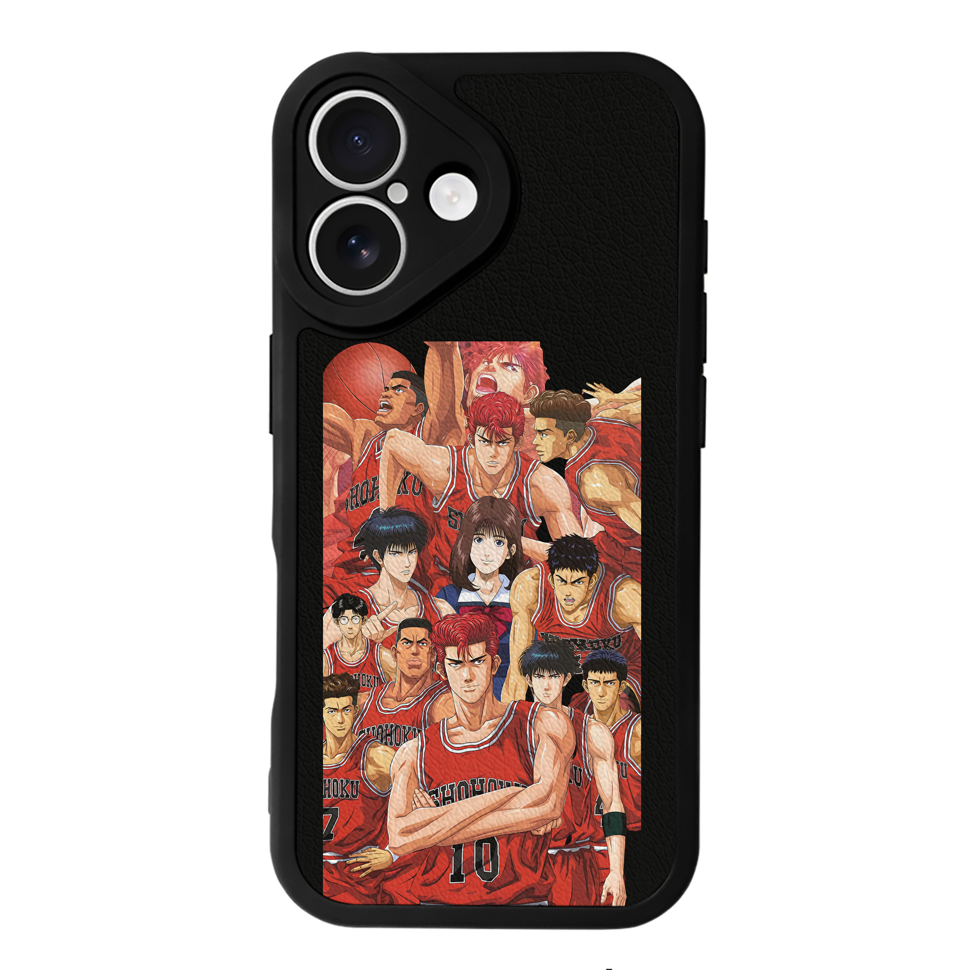 （画像用） SLAM DUNK／スラムダンク 【iPhone 16シリーズ対応】シリコンスマホケース（レザー調） 材質：シリコン